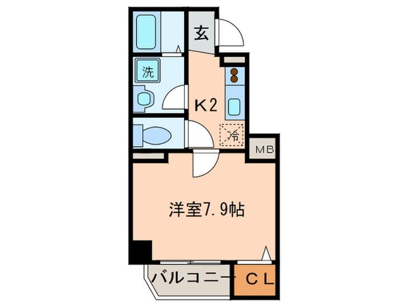 グランソレイユの物件間取画像